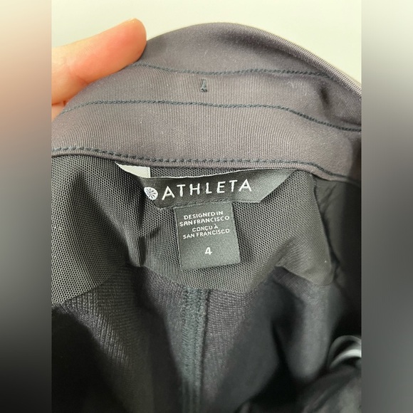 Athleta Headlands Hybrid Trek Jogger Pants Black Outdoor Hiking Travel Size 4 - Picture 11 of 13